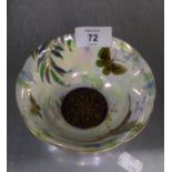 A 1930's AYNSLEY PORCELAIN SMALL LUSTRE DECORATED BOWL