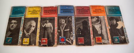 A small selection of German language paperback publications from the Das Falt Buch series, numbers