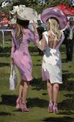 SHEREE VALENTINE DAINES (b.1959) ARTIST SIGNED LIMITED EDITION COLOUR PRINT ?Ascot Chic II? (97/