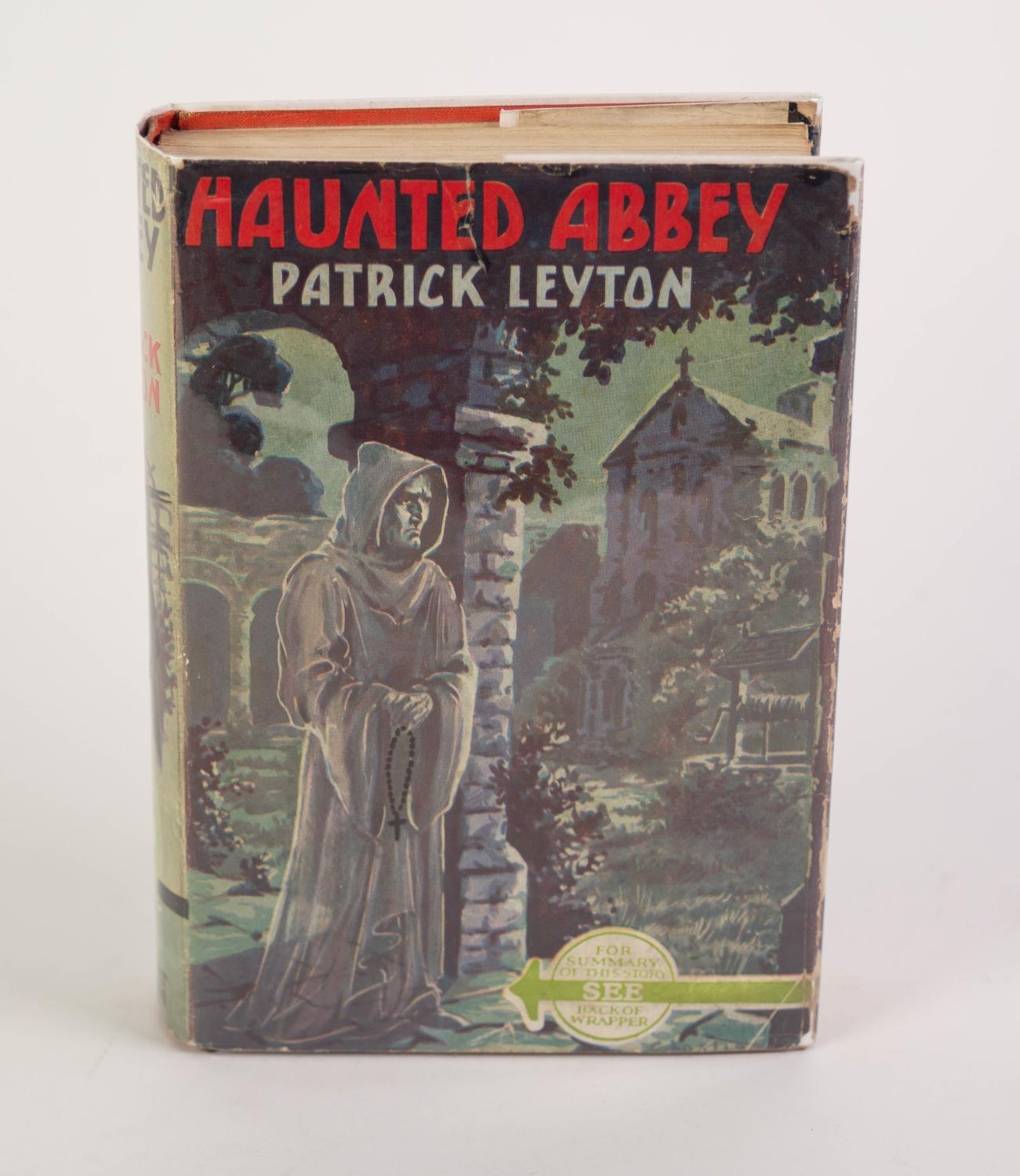 SUPERNATURAL FICTION. Patrick Leyton - Haunted Abbey, pub Herbert Jenkins 1936 1st/1st, 312pp + - Image 2 of 5