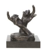 ROLF HARRIS (b. 1930) LIMITED EDITION ARTIST PROOF BRONZE SCULPTURE ?Intuition?, (57/60), no