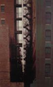 AFTER GED WINNER (b.1936) COLOUR PRINT ?New York Canyon? 38? x 24? (96.5cm x 61cm), no margins C/