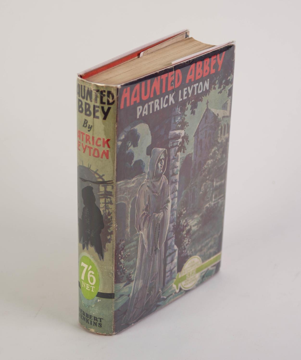 SUPERNATURAL FICTION. Patrick Leyton - Haunted Abbey, pub Herbert Jenkins 1936 1st/1st, 312pp +