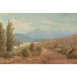 L. COETZEE, South African (TWENTIETH CENTURY) OIL PAINTING ON CANVAS ?On the Road to the Cango