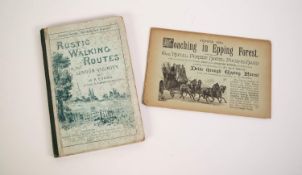 LOCAL HISTORY TOPOGRAPHY. SEASON 1889, Coaching in Epping Forest, The Royal Forest Hotel, Four-in-