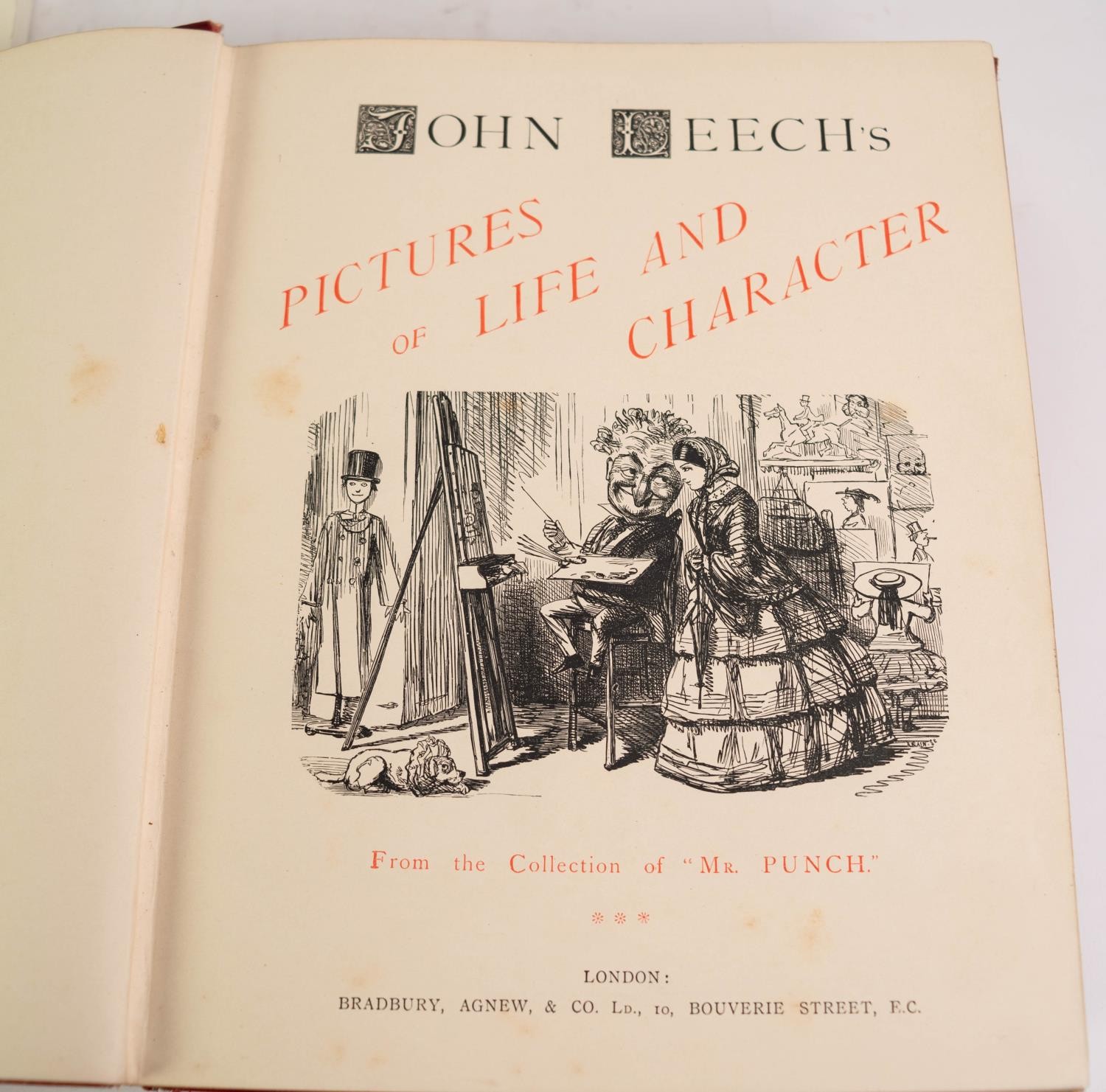 JOHN LEECH?S Pictures of Life and Character from the Collections of MR PUNCH, 3 vol set, pub - Image 4 of 4