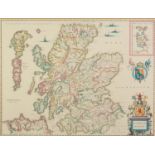 ANTIQUE HAND COLOURED MAP OF CUMBERLAND BY JOHN CARY 10? X 7 ¾? (25.4cm x 19.7cm) HAND COLOURED