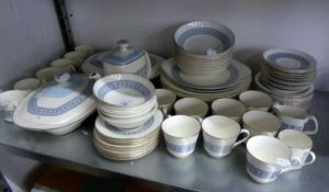 SEVENTY EIGHT PIECE ROYAL DOULTON ?COUNTERPOINT? PATTERN CHINA PART DINNER, TEA AND COFFEE