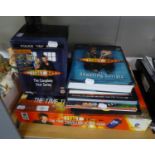 MODERN DR. WHO COLLECTABLES-?THE TIME TRAVELLING ACTION GAME?, ?THE COMPLETE FIRST SERIES?, 5 DVD