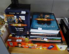 MODERN DR. WHO COLLECTABLES-?THE TIME TRAVELLING ACTION GAME?, ?THE COMPLETE FIRST SERIES?, 5 DVD