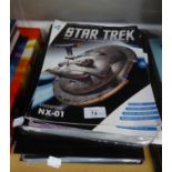 ?STAR TREK, THE OFFICIAL STARSHIPS COLLECTION? COMPLETE SET OF FORTY PERIODICALS, contained in two