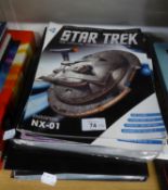 ?STAR TREK, THE OFFICIAL STARSHIPS COLLECTION? COMPLETE SET OF FORTY PERIODICALS, contained in two