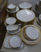 SIXTY TWO PIECE HUTSCHENREUTHER ?CAROLIS MAGNUS? PORCELAIN PART DINNER SERVICE, originally for