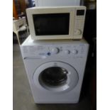 INDESIT AUTOMATIC WASHING MACHINE AND A MICROWAVE OVEN