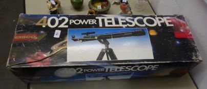 TASCO 402 POWER TELESCOPE, boxed