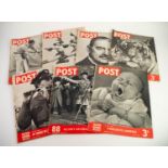 APPROXIMATELY 20 1930s/40s PICTURE POST MAGAZINES, a few other George VI coronation COMMEMORATIVE