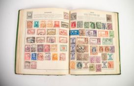 ALL WORLD COLLECTION housed in the green 'Everyland' stamp album