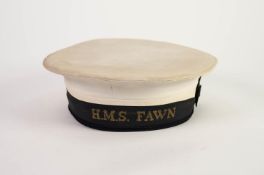 SAILOR'S HAT OF TYPICAL FORM FOR H.M.S. FAWN