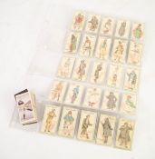 SET OF 25 JOHN PLAYERS DICKENS CHARACTERS CIGARETTE CARDS AND APPROXIMATELY 49 CHURCHMANS BLACK
