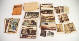 LOOSE COLLECTION OF CIRCA 1920's AND LATER MAINLY UNUSED POSTCARDS, PREDOMINATELY FRENCH but