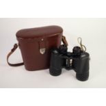 CASED PAIR OF ZEISS JENA JENOPTEM 10x 50W MULTI-COATED BINOCULARS