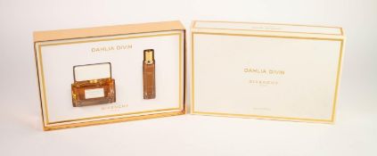 TWO GIVENCHY, PARIS, ATOMISER SCENT BOTTLES OF DAHLIA DIVIN EAU-DE-PARFUM in original retailers