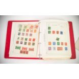 THE GREAT BRITAIN STAMP ALBUM SPANNING GV - QEII, both mint and used; in addition at the back, a