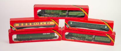 TWO BOXED HORNBY '00' GAUGE MODEL 'R. 855 LNER Flying Scotsman' locomotives, also a boxed HORNBY '