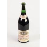 BOTTLE OF JULES BARON ET CIE - NUITS ST. GEORGE RED WINE 1959 (lacks seal)