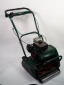 ATCO BALMORAL, 14SK PETROL DRIVEN CYLINDER MOWER, in well kept condition with PLASTIC GRASS BOX, and