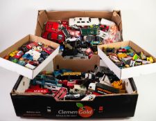 LARGE SELECTION OF UNBOXED, MAINLY PLAY WORN, DIE CAST TOY VEHICLES, circa 1960s onwards, commercial
