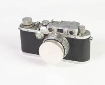 LEICA Iiib (G) EL120 CAMERA 1939 with Leitz Summitar 1.2f=5cm lens, the camera numbered 319066, in