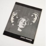 MUSIC MEMORABLIA. Walker Brothers 1967, official, tour programme, featuring NICK JONES, THE