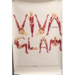 MAC ?VIVA GLAM? ADVERTSING POSTER, 39? x 26? (99cm x 66cm), rolled an in original tube