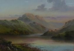 WENDY REEVES (b.1944) PASTEL DRAWING View in the Scottish Highlands Signed lower right 13½" x