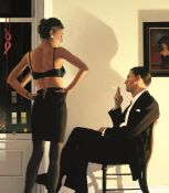 JACK VETTRIANO (b.1951) ARTIST SIGNED LIMITED EDITION COLOUR PRINT ?Night in the City? (276/495),