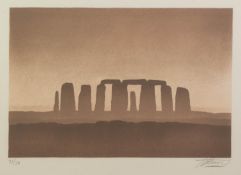 TREVOR GRIMSHAW (1947-2001) ARTIST SIGNED LIMITED EDITION PRINT FROM A PENCIL DRAWING ?