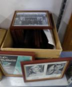 COLLECTION OF FRAMED PHOTOGRAPHIC IMAGES, OF MOVIE STARS AND RELATED IMAGES MAINLY MID TWENTIETH