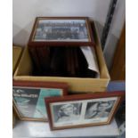 COLLECTION OF FRAMED PHOTOGRAPHIC IMAGES, OF MOVIE STARS AND RELATED IMAGES MAINLY MID TWENTIETH