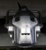 A DR. WHO 'CYBERMAN' HELMET, BATTERY OPERATED