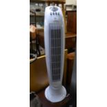 AN ELECTRIC COLUMN HEATER