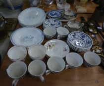 COPELAND SPODE, JOHNSONS LTD, ETC., DOMESTIC CERAMIC AND GLASS