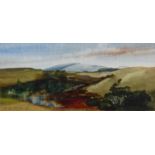 JOAN SUTHERLAND (TWENTIETH/ TWENTY FIRST CENTURY) OIL ON CANVAS ?Pennine Fells II? Signed, titled