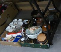 QUANTITY OF PANS AND KITCHEN WARES