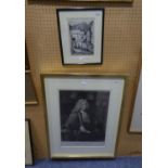 AFTER JOSHUA REYNOLDS BY J.R. SMITH BLACK AND WHITE PRINT ?The Right Honourable Anthony Malone?