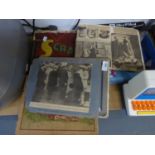 THREE VARIOUS SCRAP ALBUMS, LATE 1930's PRESS CUTTINGS