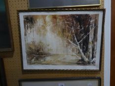 EDITH BUXTON (TWENTIETH CENTURY) WATERCOLOUR DRAWING ?Fantasy landscape? Signed and titled 13? x 18?