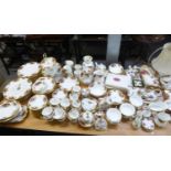 IN EXCESS OF ONE HUNDRED AND FORTY PIECES OF ROYAL ALBERT ?OLD COUNTRY ROSES? POTTERY, including: