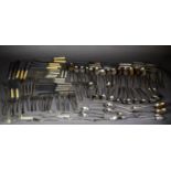 QUANTITY OF ELECTROPLATED TABLE CUTLERY, various patterns