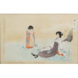 SUITE OF TWELVE EARLY 20TH CENTURY JAPANESE WOODBLOCK PRINTS, respectively titled with Japanese